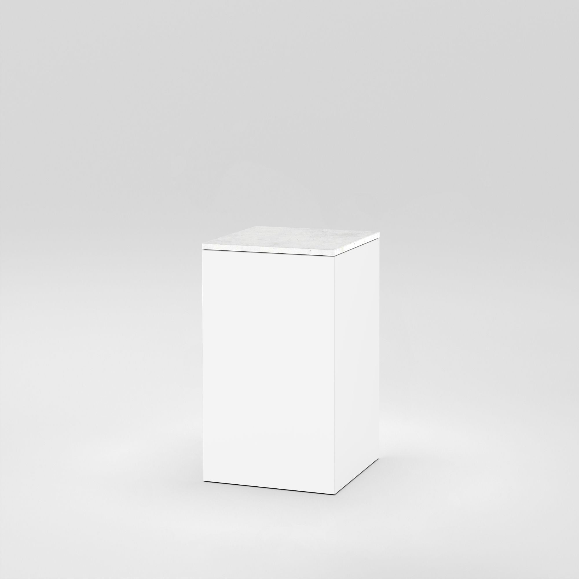 Cube 7 / 45cm x 75cm | White | White Concrete