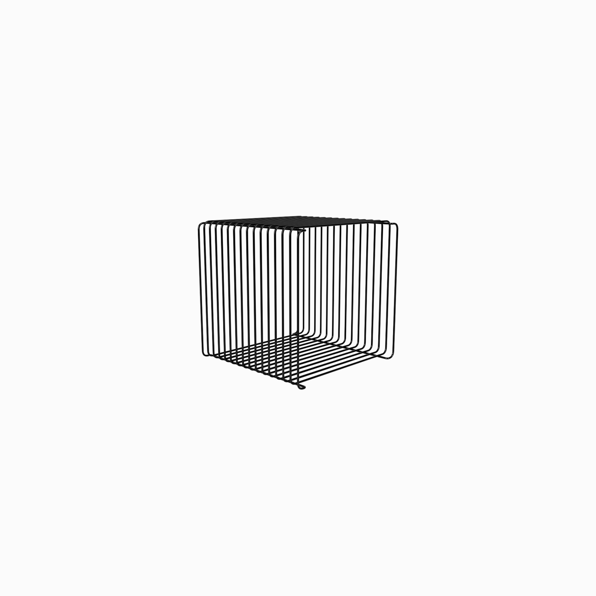 Panton Wire Shelf / Single Module | Black
