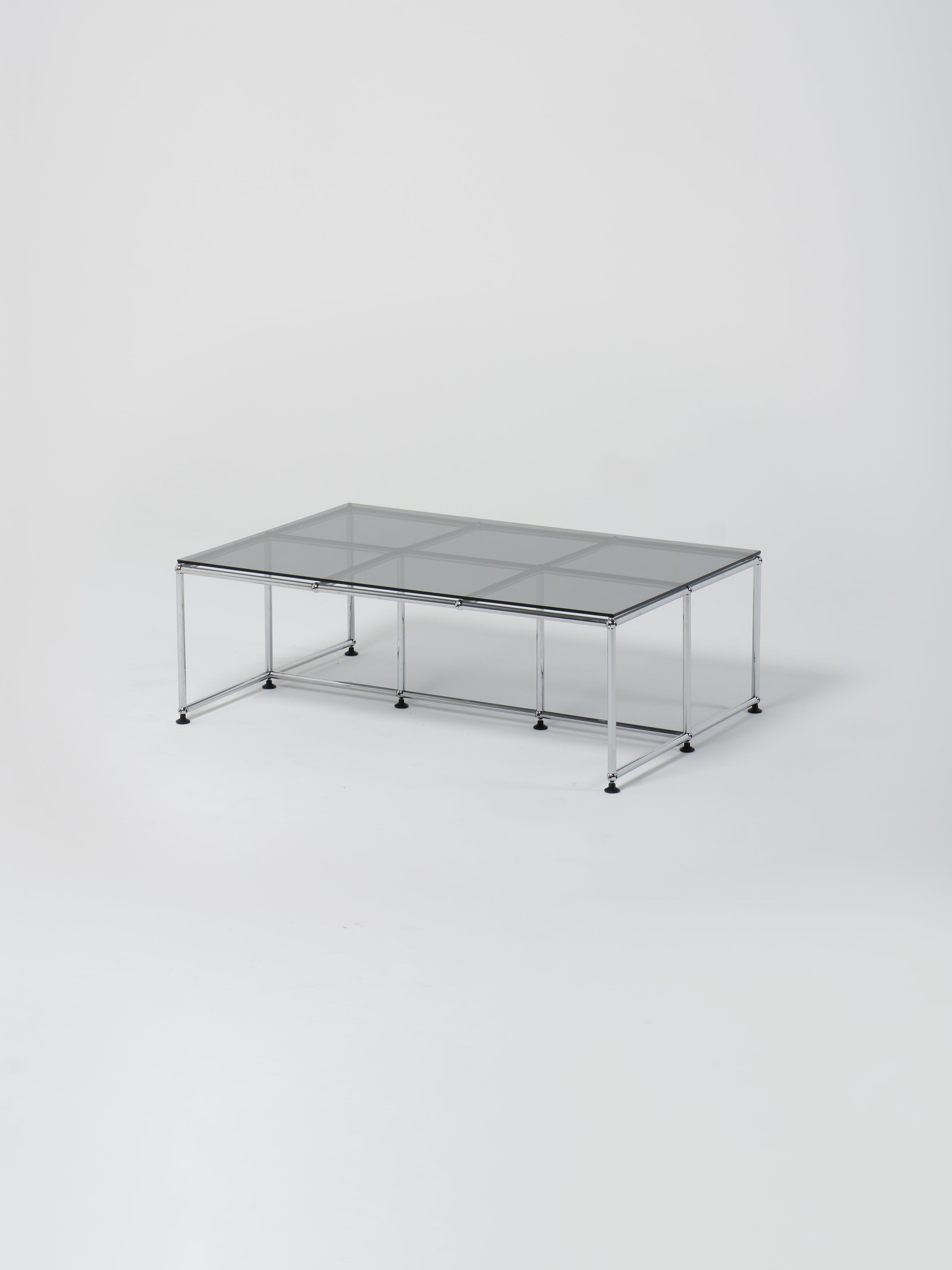 USM Coffee Table 8 / Grey Glass