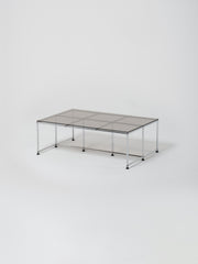 USM Coffee Table 9 / Amber Glass