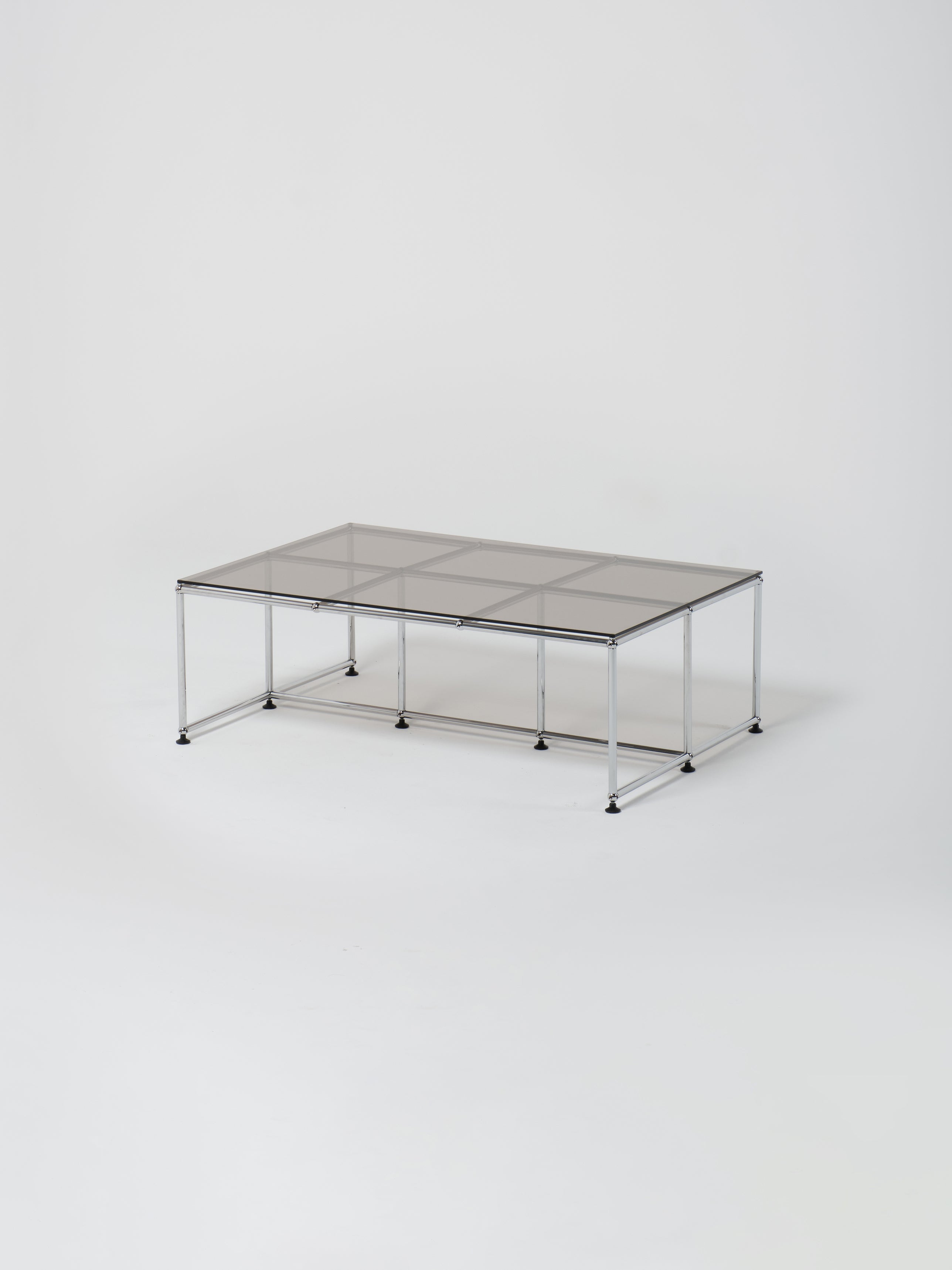 USM Coffee Table 9 / Amber Glass