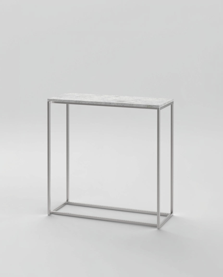 Console 7 / 100 x 40 cm / Stainless Steel / Architectural Concrete