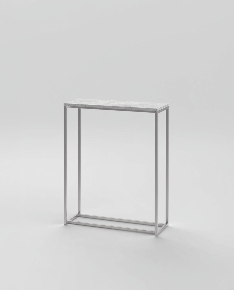 Console 7 / 80 x 30cm | Stainless Steel | Architectural Concrete