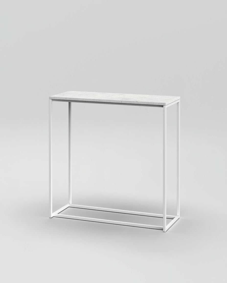Console 8 / 100 x 40 cm / White Concrete