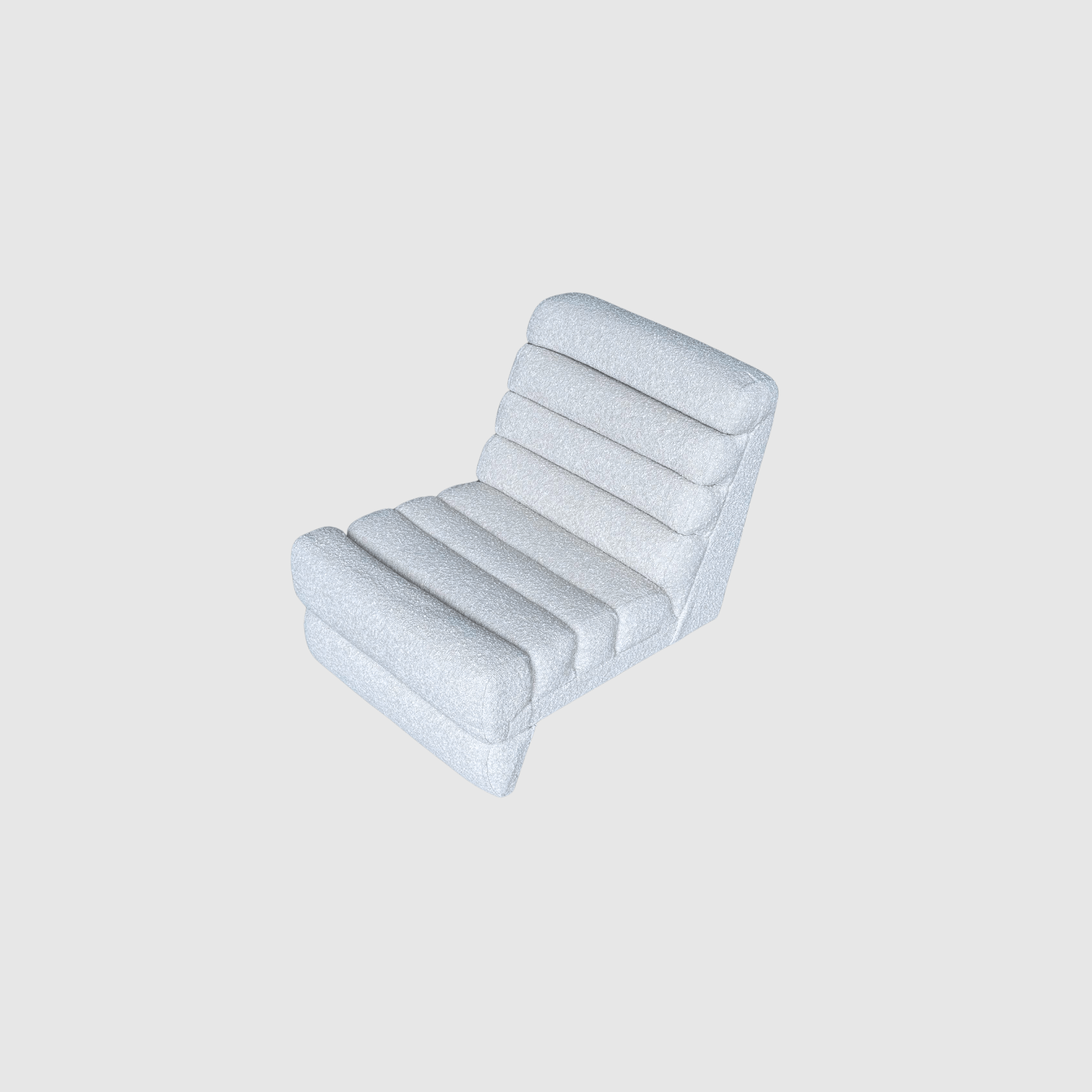 Vintage Boucle Armchair