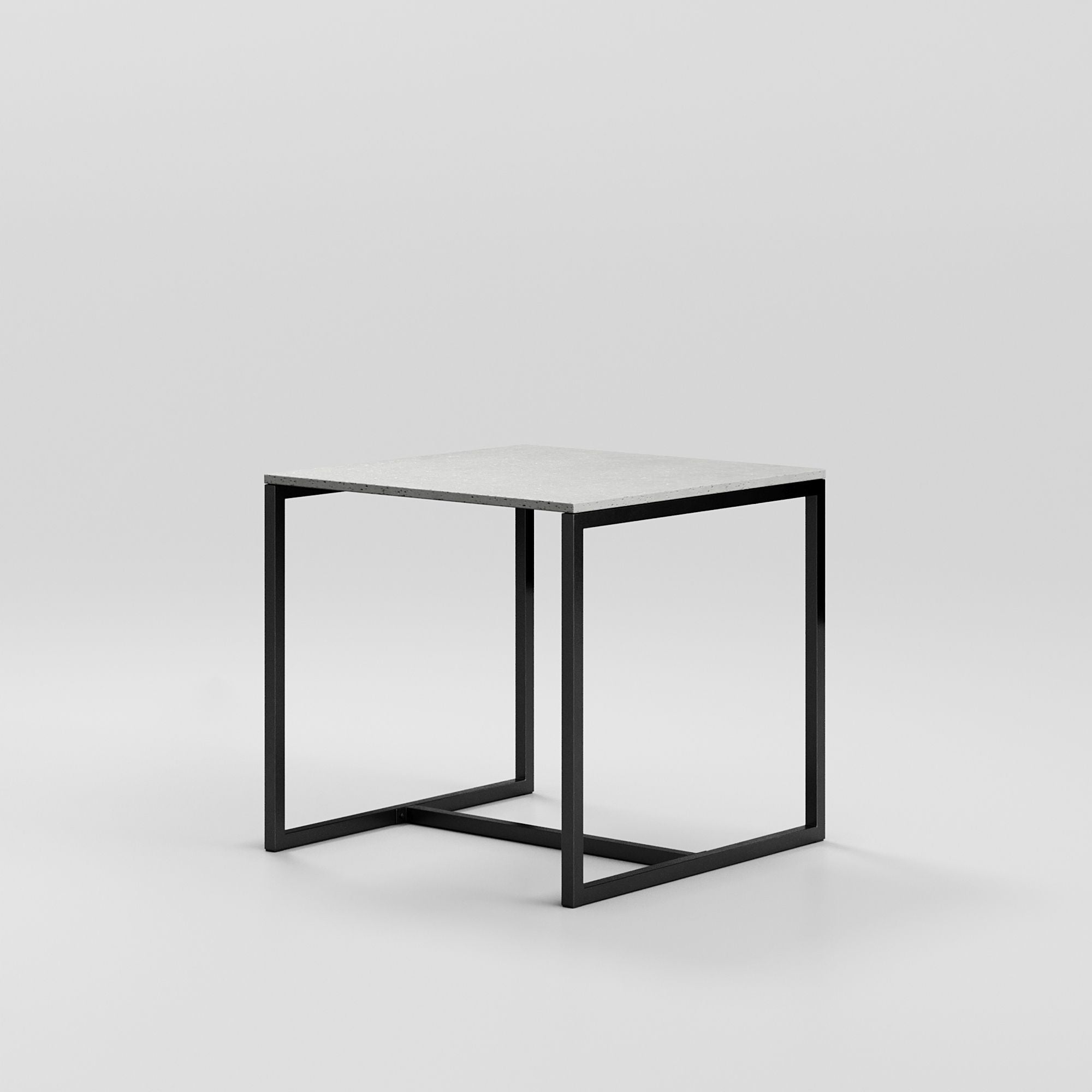 Table 6 / Square / Black / Architectural Concrete