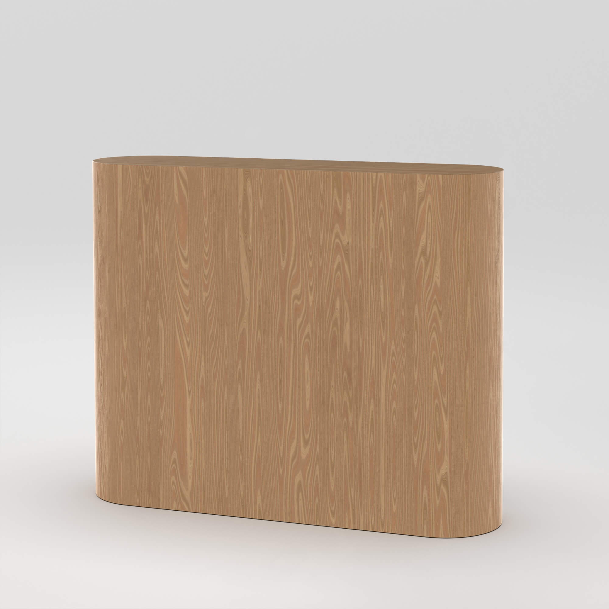 Front Desk / Wood / Rounded
