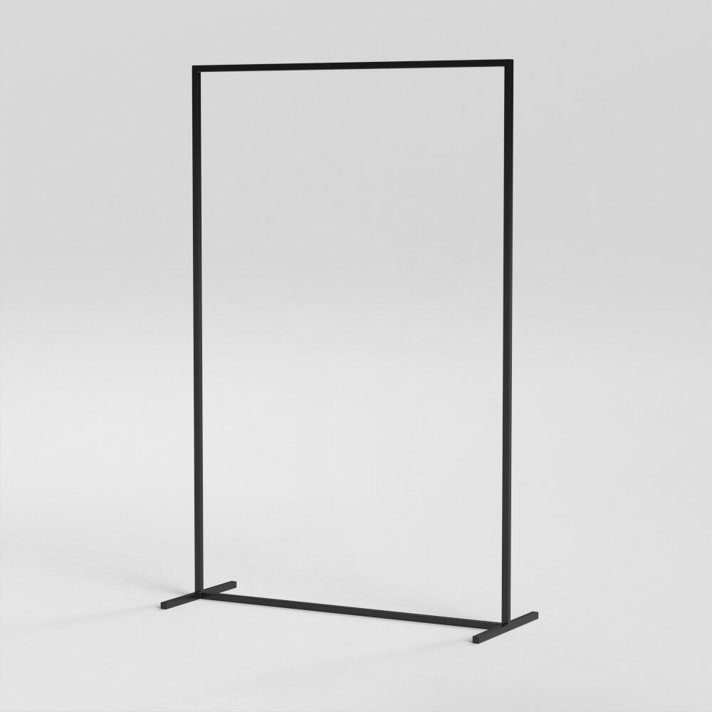 Rail 5H / High | 130 x H200 cm | Black