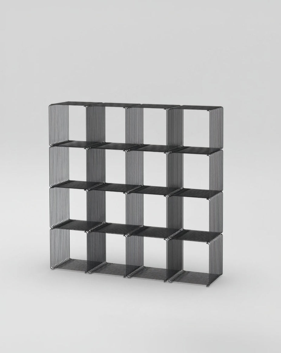 Panton Wire Shelf / Single Module | Black