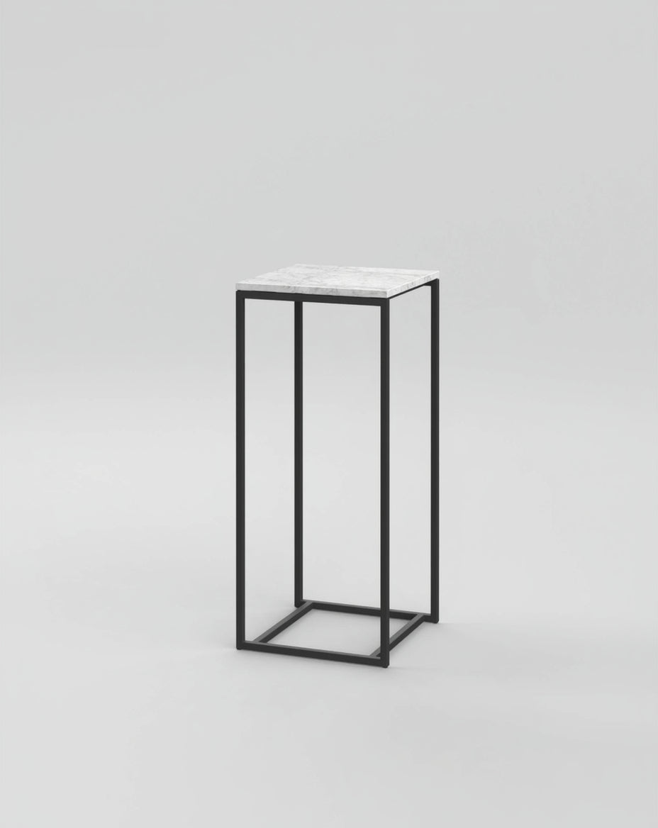 Podium 2 / 45cm Square / Bianco Carrara