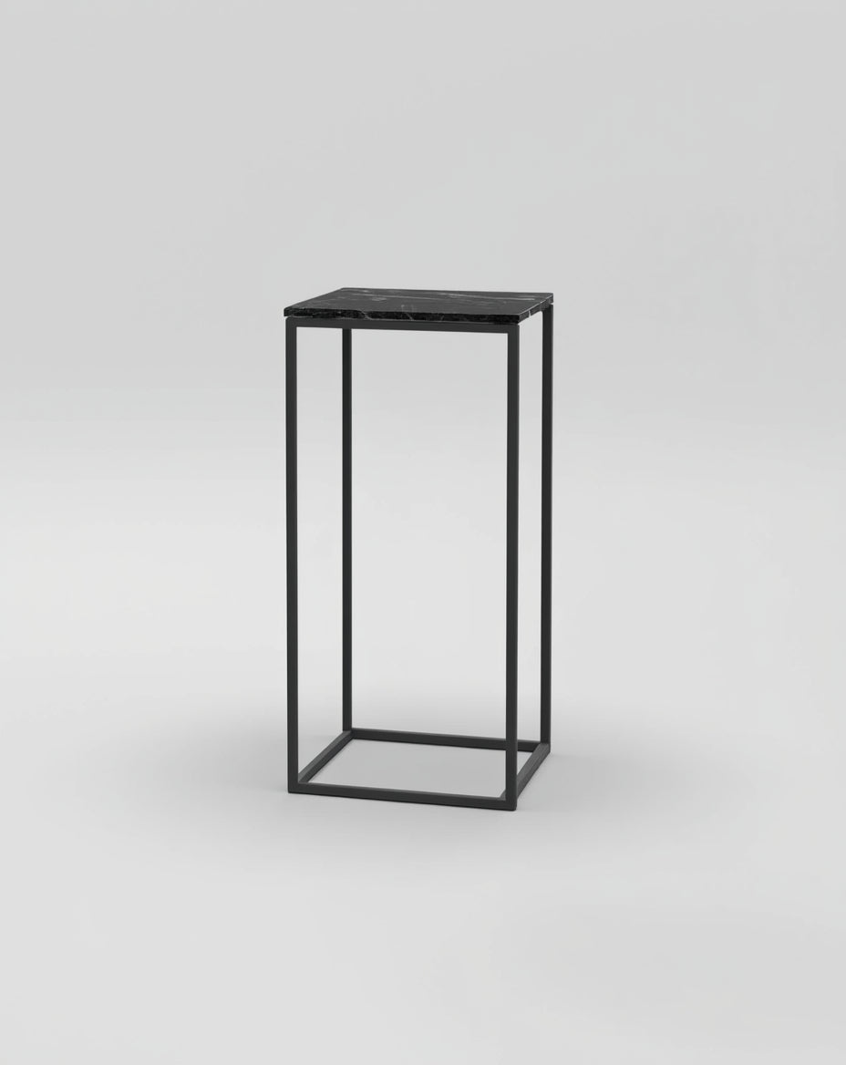 Podium 4 / 45cm Square / Nero Marquina