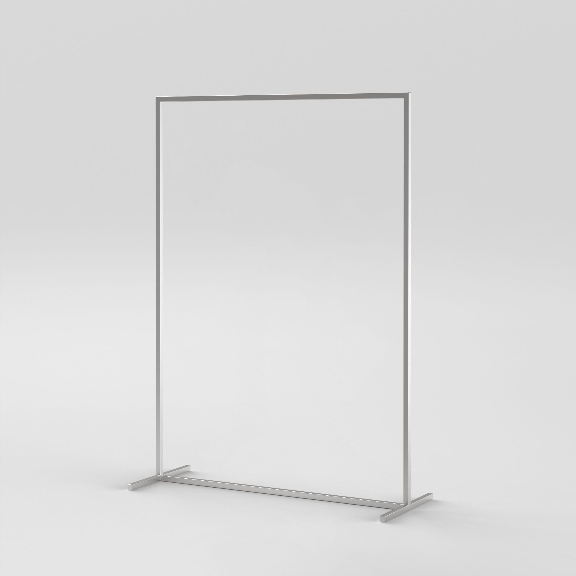 Rental of Clothes racks square finish 130 cm steel - Novu