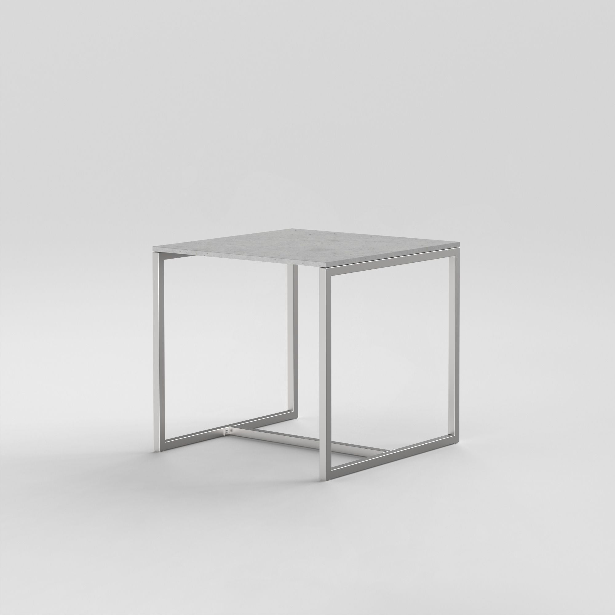 Table 7 / Square / Stainless Steel / Architectural Concrete