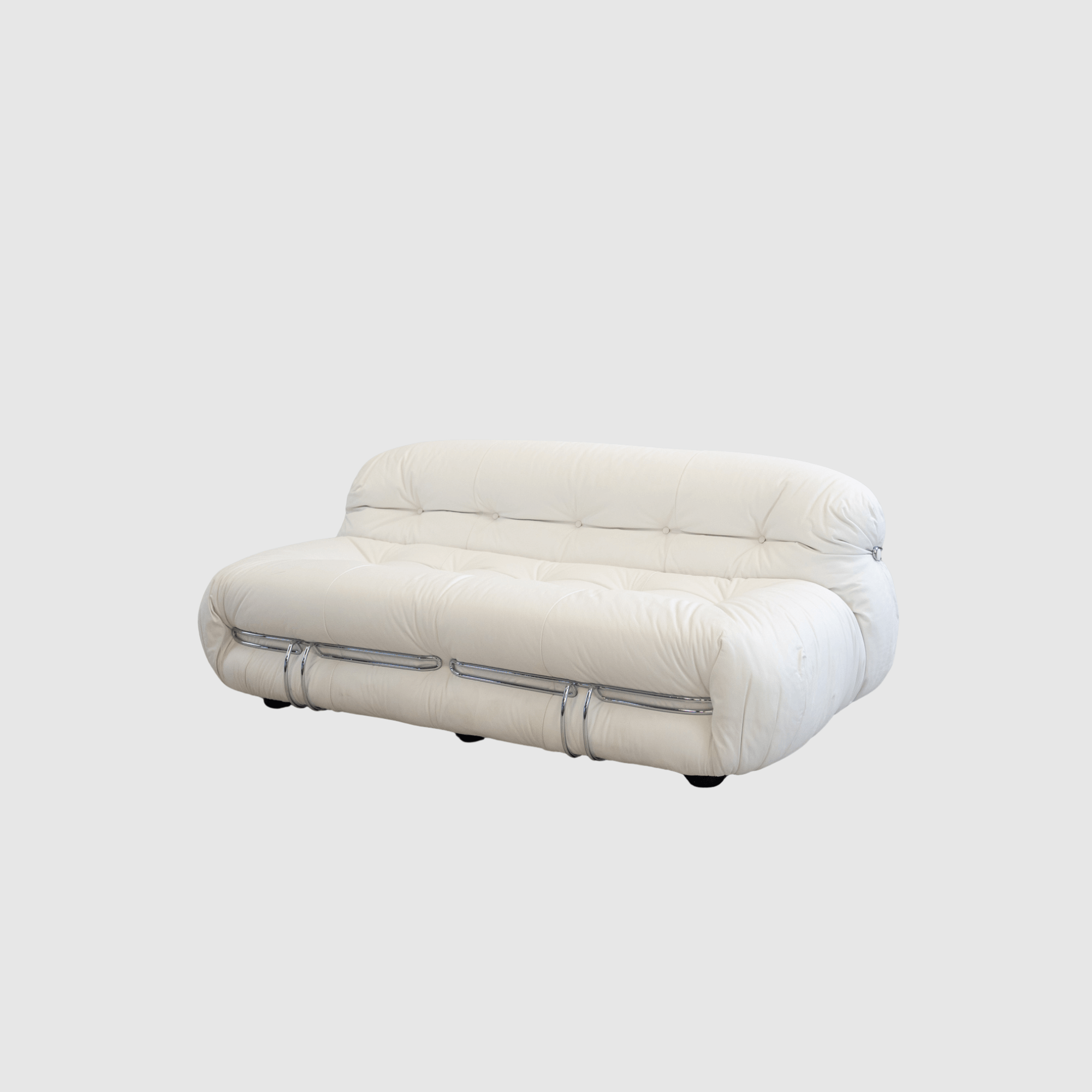 Soriana Sofa / White | 2-Seater